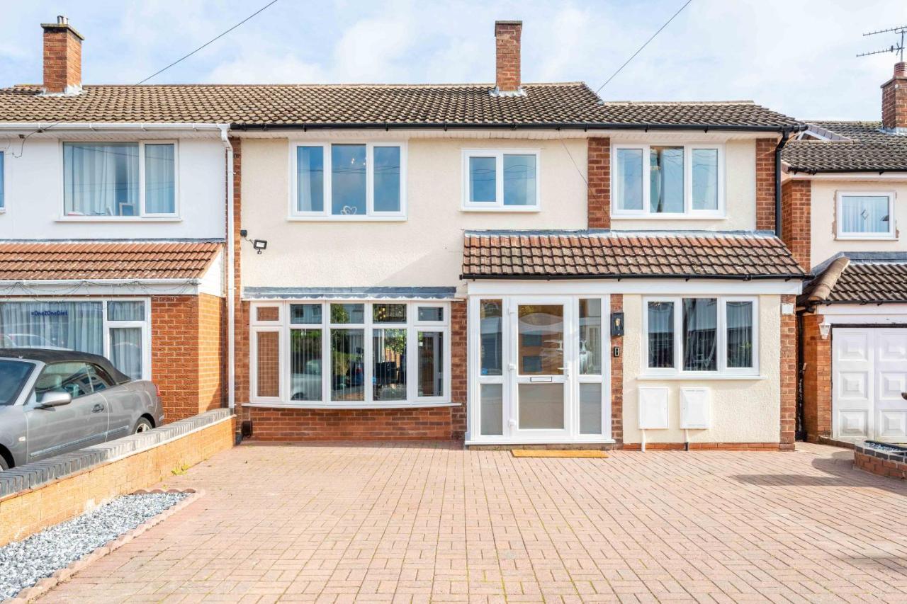The Oaklands - Luxury Spacious 6-Bed, Near Solihull, Birmingham City, Jlr, Nec, Airport, Resorts World, Hs2 Kültér fotó